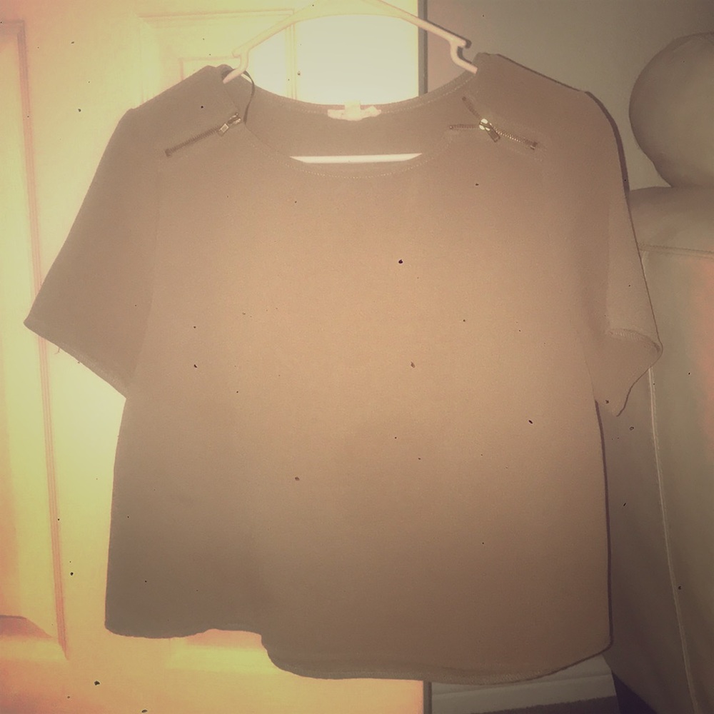 Brown blouse